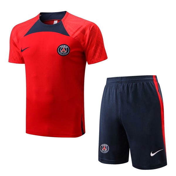 Camiseta Entrenamiento PSG Conjunto Completo 2022-2023 Rojo